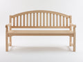 Gartenbank 180x60x90 cm Holzfarben Massivholz Sitzbank für Garten Terrasse Klassisches Design